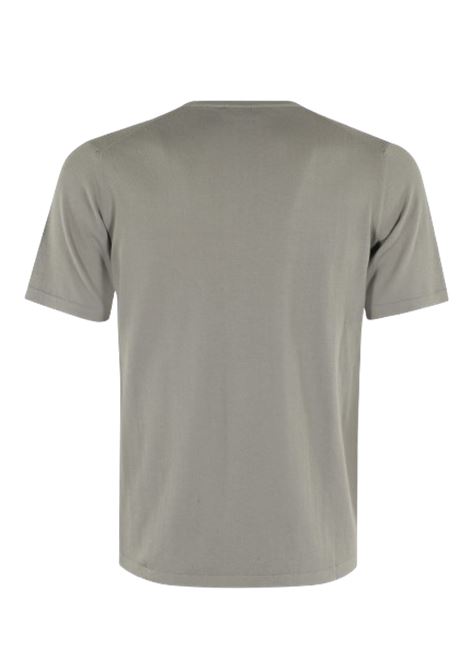 crewneck t-shirt man army green ROBERTO COLLINA | RB10021RB1024